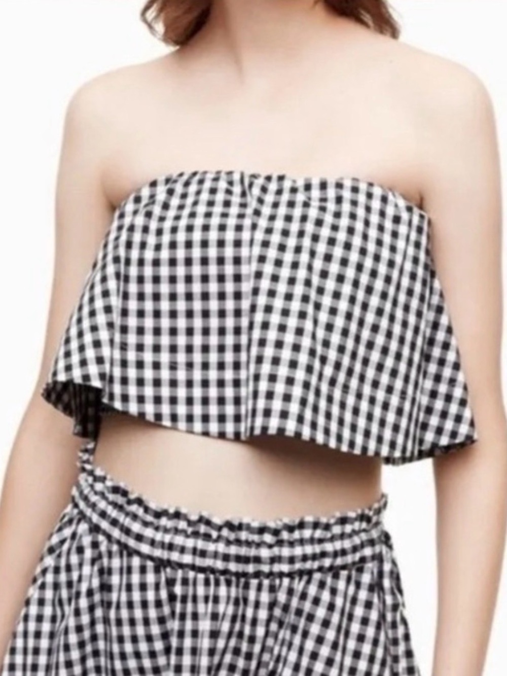 Aritzia Wilfred Bonaventure Crop Top & Midi Poplin Set 2XS